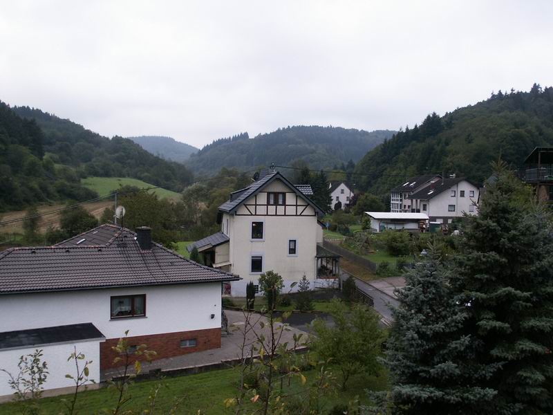 Blick aus unserem Zimmer
