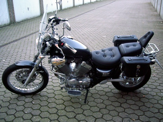 Und nun ist das Moped fertig !
